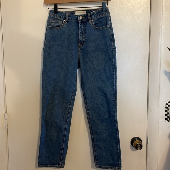 PacSun Medium Wash Mom Jeans 25 - Picture 3 of 11